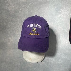 Minnesota Vikings NFL Vintage Stitched Hat - Purple, One-Size Adjustable